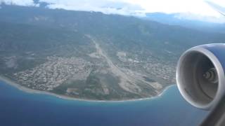 British Airways flight 2263  Scenic approach and landing into Kingston Jamaica [upl. by Freemon]