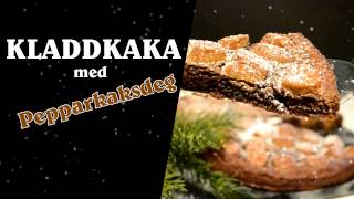 KLADDKAKA MED PEPPARKAKSDEG [upl. by Micki194]