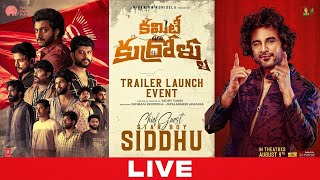 Committee Kurrollu Movie Trailer Launch Event LIVE  Siddhu  Niharika Konidela  Yadhu Vamsi [upl. by Tudor]