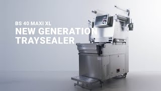 Schalensiegler BS 40 MAXI XL – Traysealer Wider larger and more productive [upl. by Zebapda]