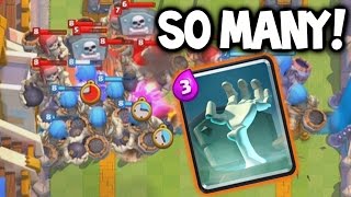 Clash Royale â˜… GIANT TOMBSTONE GIANT SKELETONS â˜… quotNEWquot Giant Tombstone [upl. by Rats]