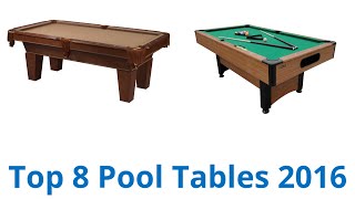 8 Best Pool Tables 2016 [upl. by Derward]