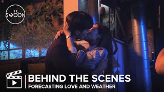 Behind the Scenes The art of kissing and cuddling  Forecasting Love and Weather ENG SUB [upl. by Mungovan75]