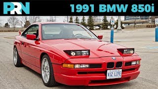 V12 Manual 8 Series  1991 BMW 850i Full Tour amp Review [upl. by Reivazx]