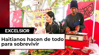 Sueño mexicano de haitianos vender lavar cargar y servir [upl. by Elleirb461]