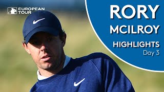 Rory McIlroy Highlights  Round 3  2019 Alfred Dunhill Links Championship [upl. by Sanalda798]