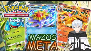 ¡LOS MEJORES MAZOS DE CADA TIPO  POKEMON TCG POCKET [upl. by Oivaf49]