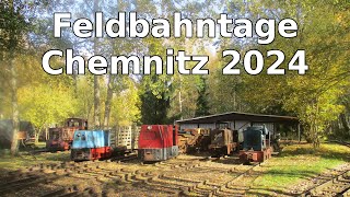 Feldbahntage in Chemnitz Hilbersdorf 2024 [upl. by Sheri531]