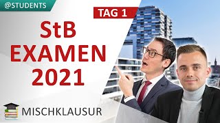 AO  UStG  ErbStG OriginalSteuerberaterexamen 2021 Tag 1 [upl. by Letsirc]