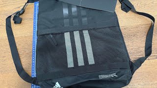 Adidas Amplifier 2 Blocked Sackpack Black White [upl. by Adnoek514]