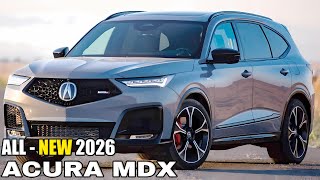 2026 ACURA MDX  OverviewInterior amp Specs [upl. by Trilbee]