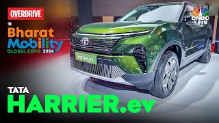 ProductionSpec Tata Harrier EV Walkaround  The First AWD Tata EV  CNBC TV18 [upl. by Maida43]