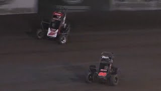 HIGHLIGHTS USAC Western States Midgets  Merced Speedway  June 24 2023 [upl. by Heloise]