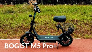 BOGIST M5 Pro Electric Scooter  Review  Vlog  Jason Santos [upl. by Hayikat324]