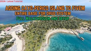 Cayo Perico Island in FiveM  Installation amp Showcase  Entire Drug System Hub  Free FiveM MLO [upl. by Enia]