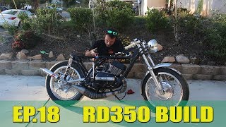 She Lives Installing Stator  First Start Up  EP18  R5 RD350 Build [upl. by Novahs433]