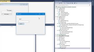 Creating Custom WinForm UsersControls and subclasses of them in Visual Studio [upl. by O'Malley572]