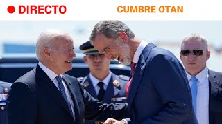 CUMBRE OTAN JOE BIDEN y el resto de LÍDERES de la ALIANZA aterrizan en MADRID  RTVE [upl. by Chaim812]