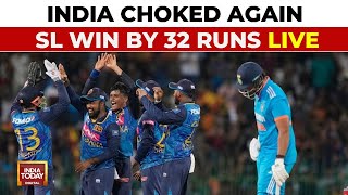 Sri Lanka Vs India Sri Lanka Defeat India By 32 Runs In 2nd ODI  IND Vs SL ODI  India Today LIVE [upl. by Kathleen]