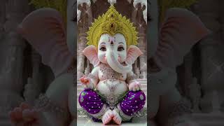 shree Ganesh  Ganesh Mantra  ganpatibappamorya shortsvideo mayureshwar [upl. by Joashus]