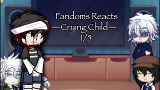 Fandoms react 15  CC Afton  My Au  GL2  Gacha reacts [upl. by Willa]