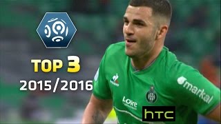 Top 3 Buts  AS SaintEtienne  201516 [upl. by Eilatan]