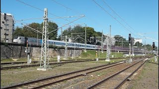 Am Morgen des 6 August 2024 erreicht der EC 171 Dresden Hauptbahnhof und 146 010 fährt nach Leipzig [upl. by Macgregor667]