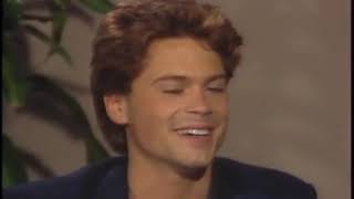 Rob Lowe Interview  1987 [upl. by Etak]