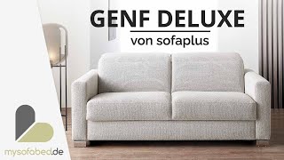 GENF DELUXE Schlafsofa von sofaplus  mysofabedde [upl. by Roeser]