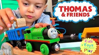 Thomas Wooden Railway Percy and the Goat [upl. by Fortunio]