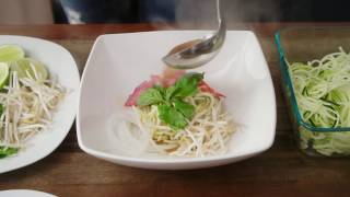 VEGGED Episode 4  Chef Leah Cohen Pho Zucchini Noodles with Veggie Bullet 30 [upl. by Brag]