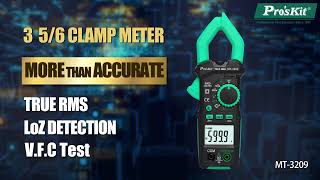 ProsKit MT3209 356 ACDC Digital Clamp Meter [upl. by Yraeg415]