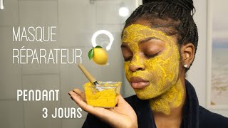 Je teste un masque contre les tâches d’hyperpigmentation pendant 3 Jours [upl. by Lorusso]