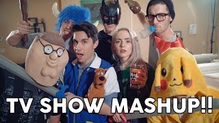 TV SHOW MASHUP  20 Songs in 3 Minutes ft Madilyn Bailey amp Sam Tsui [upl. by Kemme]