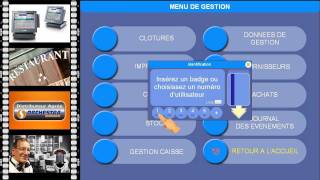 Logiciel de caisse Orchestra  survol des fonctions de gestion [upl. by Aronael]