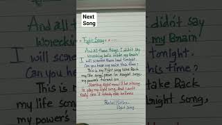 Rachel Platten  Fight song lyricsmusic viral trend songwithlyrics rachelplatten fightsong [upl. by Bouton1]