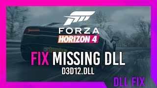 Fix d3d12dll Missing Forza 4 Error  Simple Fix [upl. by Nonahs]