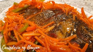 ESCABECHE  HOW TO COOK ESCABECHE TILAPIA ESCABECHE RECIPE [upl. by Luciana]