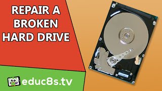 Tutorial How to repair broken hard disk drive and recover your data Beeping sound or clicking [upl. by Yelrac]