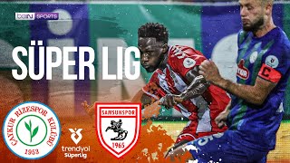 Rizespor vs Samsunspor  SÜPERLIG HIGHLIGHTS  092224  beIN SPORTS USA [upl. by Rolando]