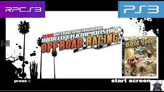 Score International Baja 1000  RPCS3 PS3 Emulator [upl. by Iyre]