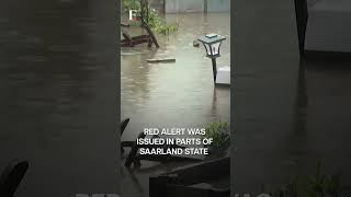 Severe Rainfall Triggers Flooding in Germanys Saarland  Subscribe to Firstpost [upl. by Oap]