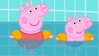 Peppa Pig Full Episodes  Swimming with Peppa and George Family Kids Cartoon [upl. by Torrin641]