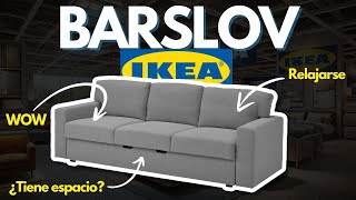 Opinión del sofá BARSLOV de IKEA ¿mejor que el KIVIK [upl. by Kennan81]