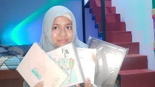 taerirahmawatis kpop unboxing time 3 seventeen albums and 1 le sserafim album [upl. by Talia459]