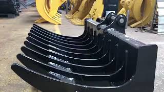 RSBM Customized Root Rake for all model excavator [upl. by Odraode]