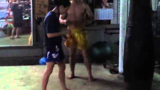 Sylvies Tips A Secret to the Thai Low Kick  JR Lanna Muay Thai [upl. by Yssirk]