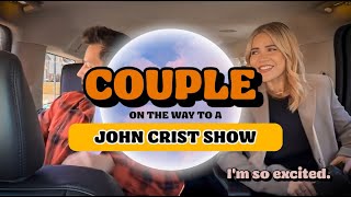 Couple on the way to a John Crist Comedy Show [upl. by Iman982]