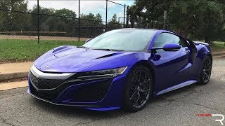 2018 Acura NSX – A Supercar That Will Literally Sneak Up On You [upl. by Akinorev]