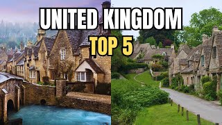 Top 5 Places to Visit in United Kingdom  UK Travel Guide [upl. by Blancha]